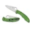 Spyderco 2024 Spyderco Salt 2, Lightweight Green, Plain Lc200N Steel, Reveal 7 SPY-C88FPGR2 - alternate 1